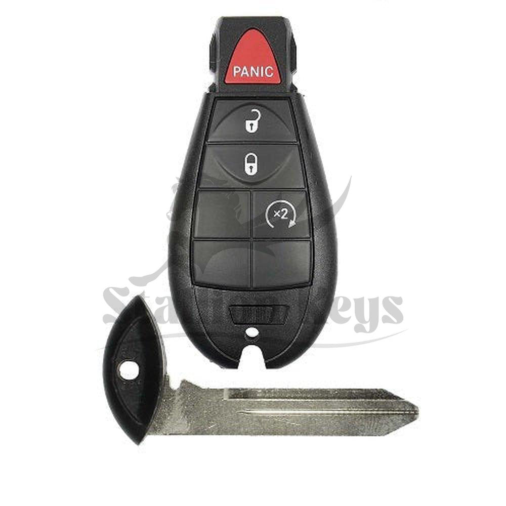 2013-2021 Ram 1500 / 2500 / 4-Button Fobik / PN: 56046955AG / GQ4-53T / AFTERMARKET 2013-2021 Ram 1500 / 2500 / 4-Button Fobik / PN: 56046955AG / GQ4-53T / AFTERMARKET